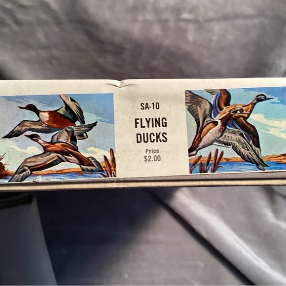 Two Vintage Silver Award Paint by Number. Numbered oil paint sets. 1960’s - Picture 11 of 12